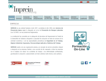 Tablet Screenshot of inprein.com